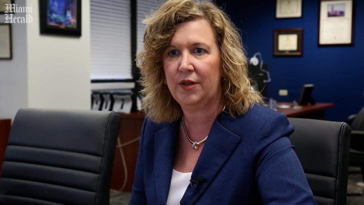 Former Broward Public Schools Superintendent Vickie Cartwright.