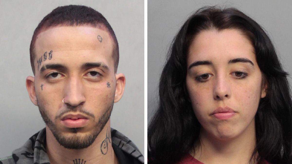 Samuel Hernandez-Parra, left, and Samantha Fraga