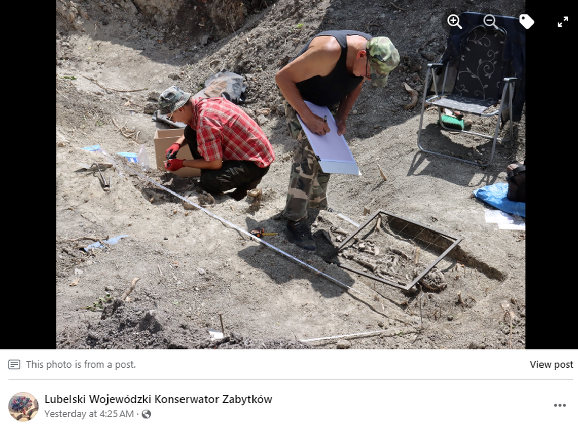 One child was decapitated and buried under stones to prevent them coming back to life as a vampire, officials said.