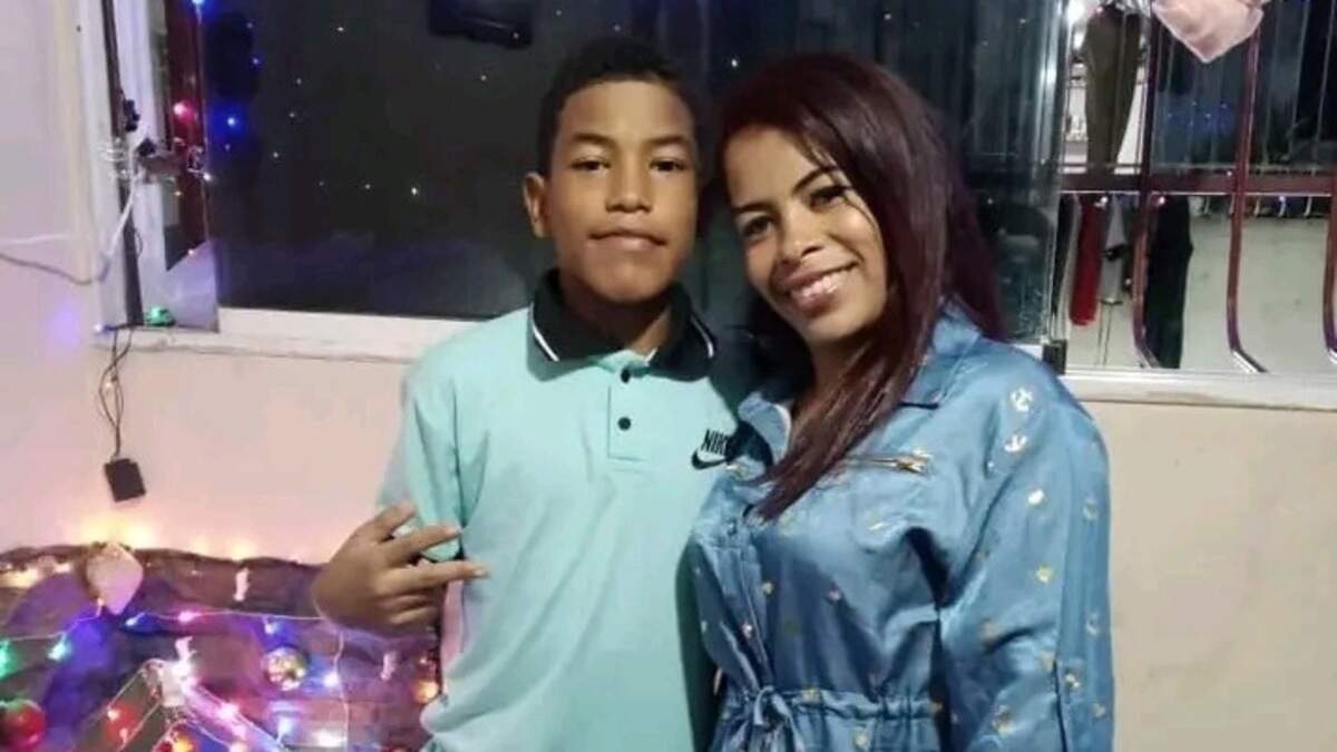 Wenderly Isabel Vega Garcia, 39, and her son Gabriel Jose Romero Vega, 14, have been missing since twin earthquakes collapsed the building where they lived in La Guaira, Venezuela