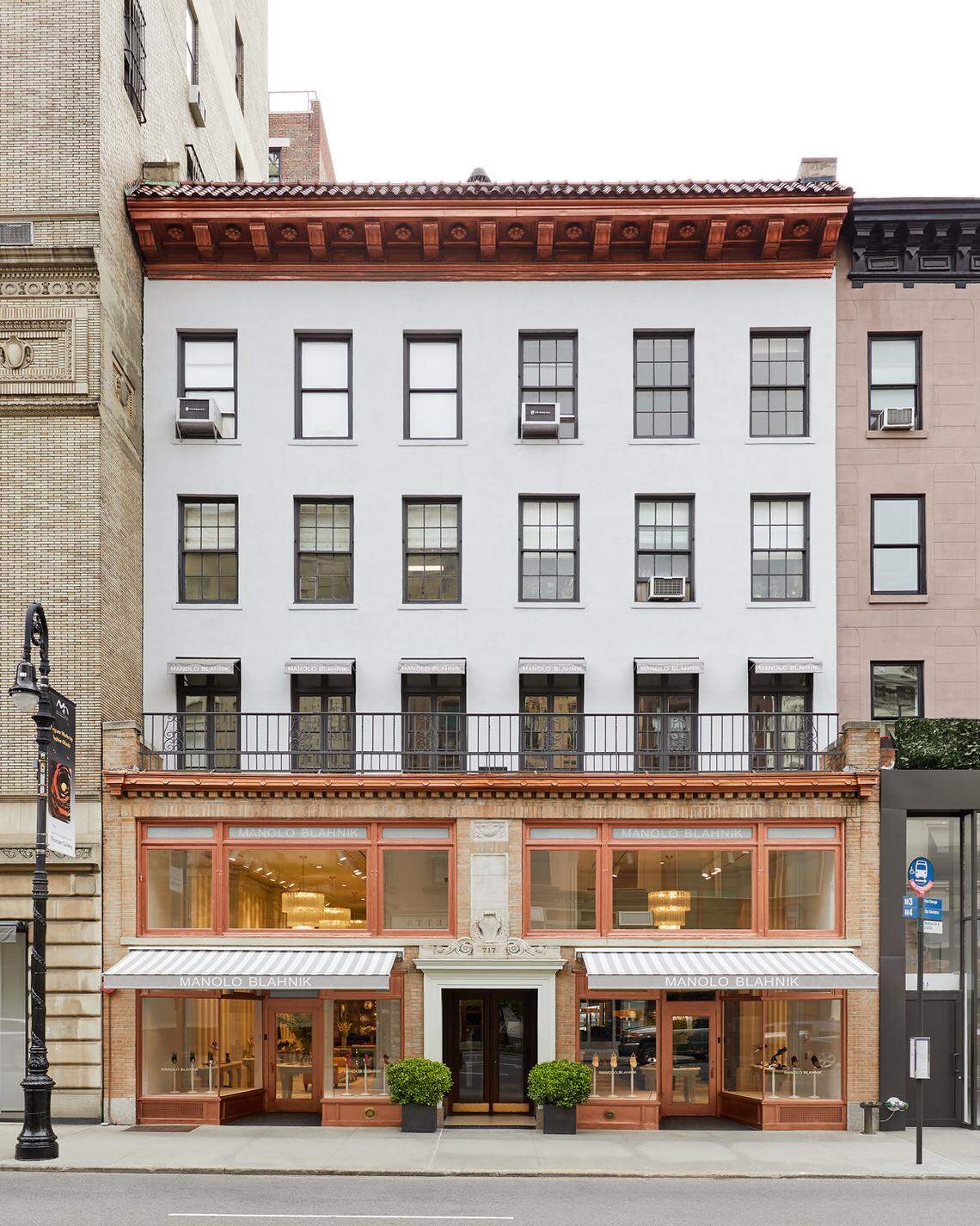 The Manolo Blahnik flagship U.S. storefront on New York’s Madison Avenue. Manolo Blahnik will open its third U.S. store in Miami’s Design District in March 2025.