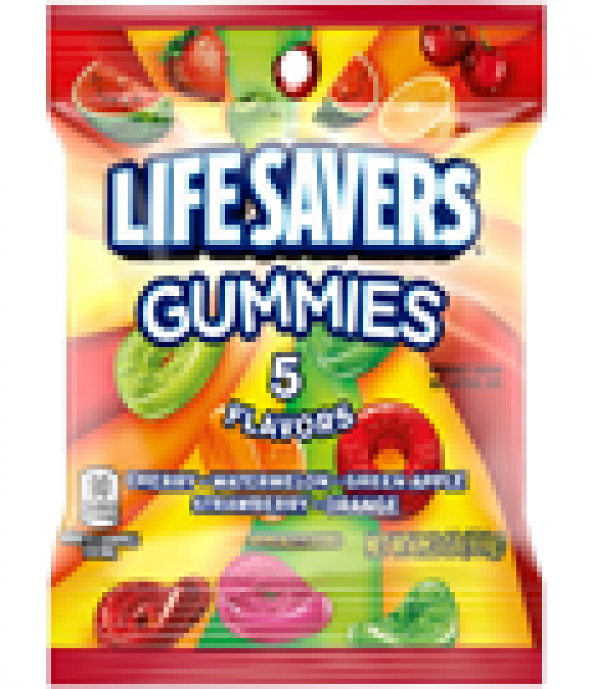 Life Savers Gummies Five Flavor Peg Pack