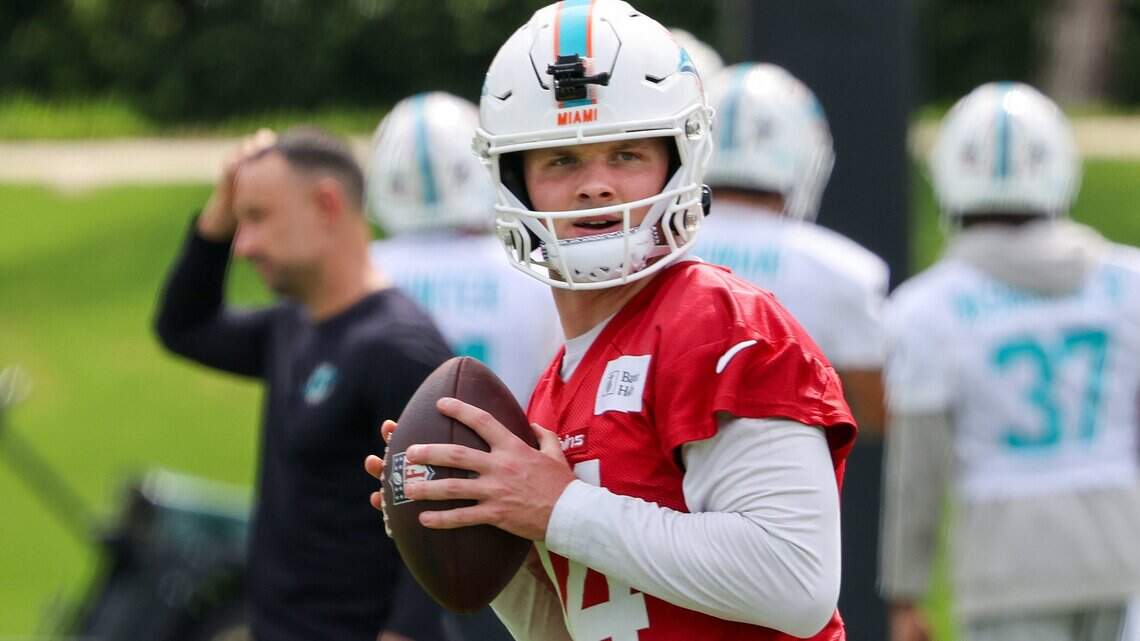 Dolphins QB Kyle McCord has ‘great opportunity’ to grow after stellar preseason
