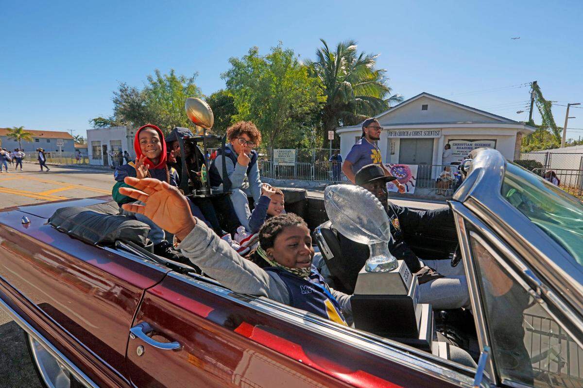 The Dr. Martin Luther King Jr. Celebration presents the annual King Holiday Parade on Monday, Jan. 16, 2023, in Liberty City.