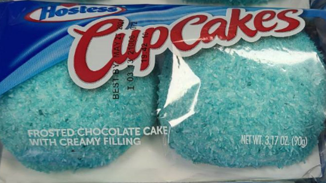 The packaging says Hostess Cupcakes, but, obviously, those aren’t cupcakes.