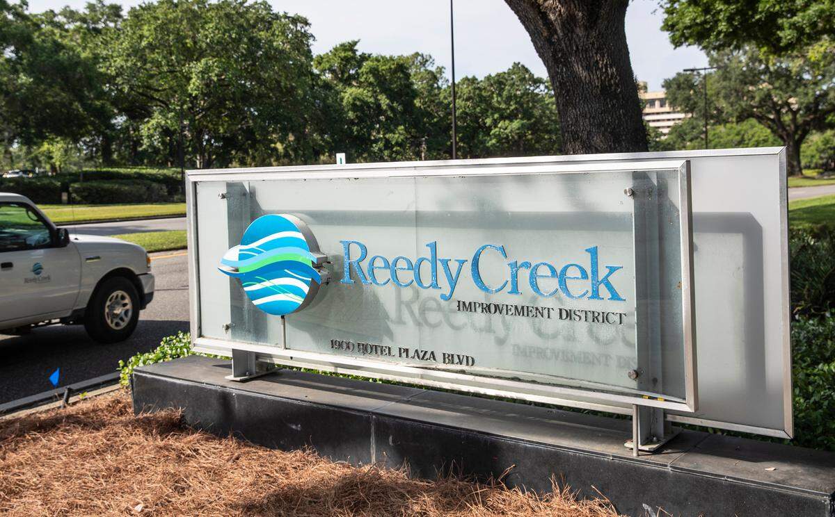 Reedy Creek en el Condado de Orange, Florida, el miércoles 27 de abril de 2022.