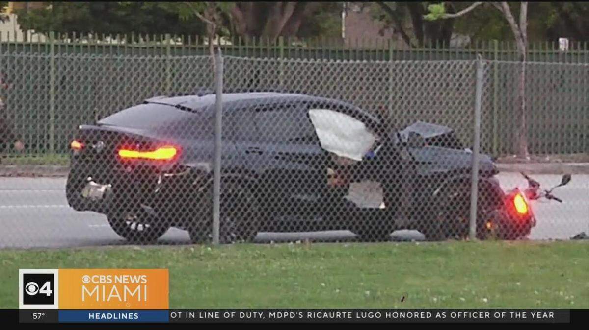 A scooter rider was struck and killed in a hit-and-run crash near Northwest 22nd Avenue and 54th Street on Tuesday, Feb. 6, 2024.