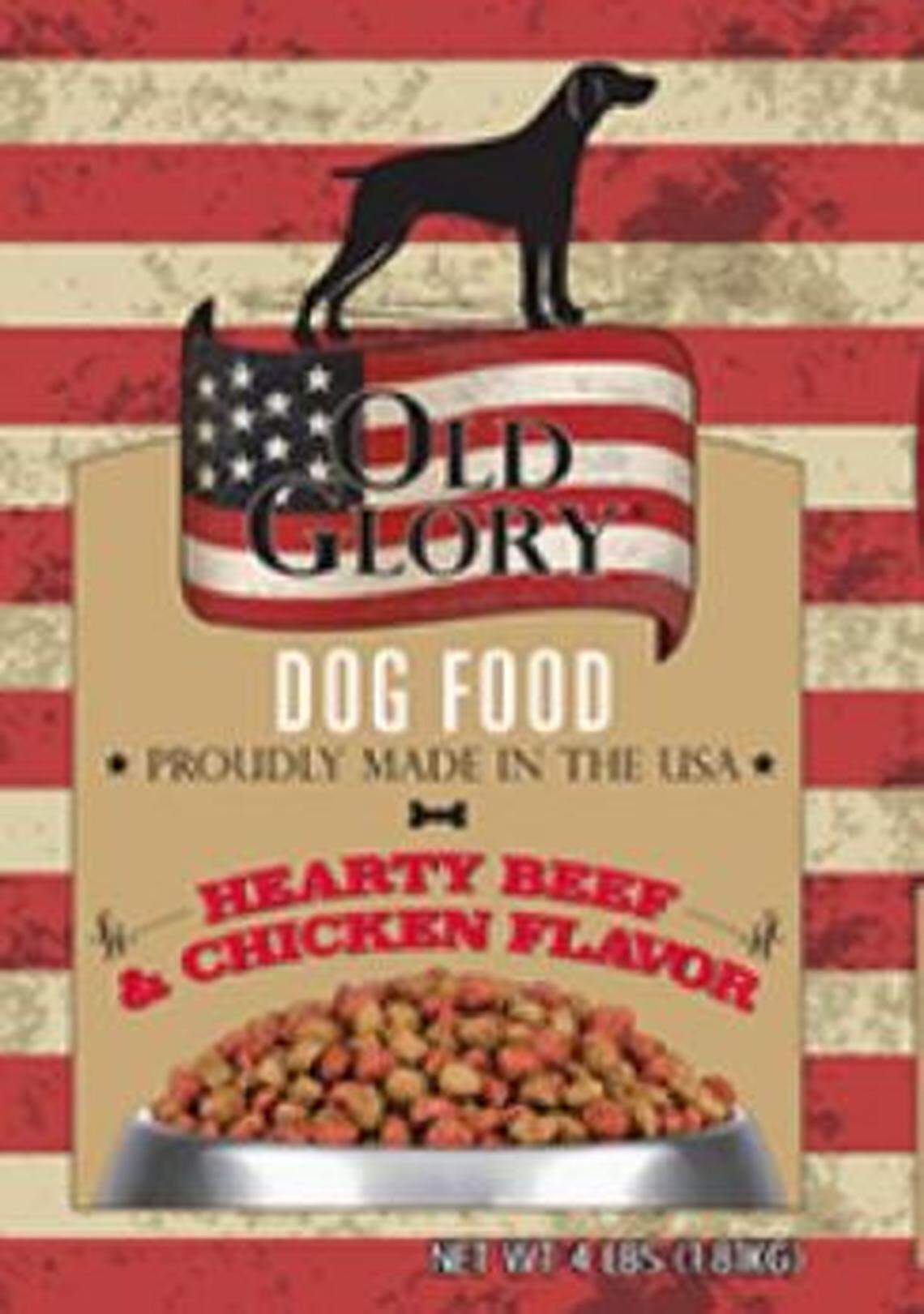 Old Glory Dog Food Hearty Beef & Chicken Flavor