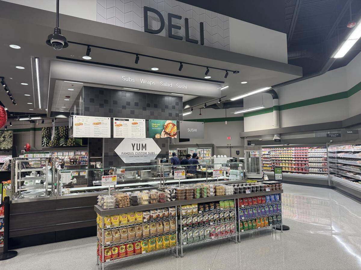 The deli department in the new Briar Bay Publix that opened Feb. 27, 2025 in the Briar Bay Plaza near The Falls in Miami.
