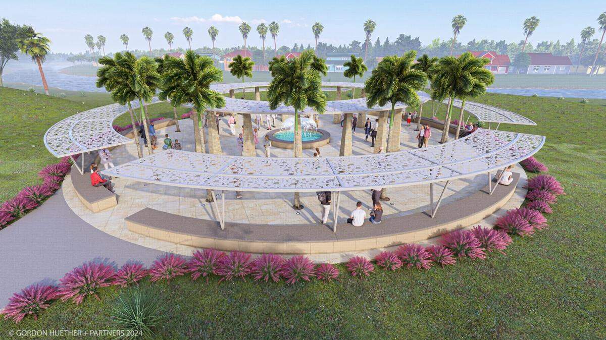 The Parkland 17 Memorial Foundation has chosen this design by California-based artist Gordon Huether for a memorial dedicated to the 17 victims of the Marjory Stoneman Douglas High School shooting. This month marks seven years since the tragedy in Parkland.