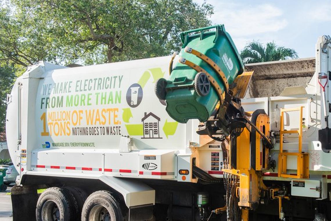 La recogida de basura en Miami-Dade será normal el 1 de enero
