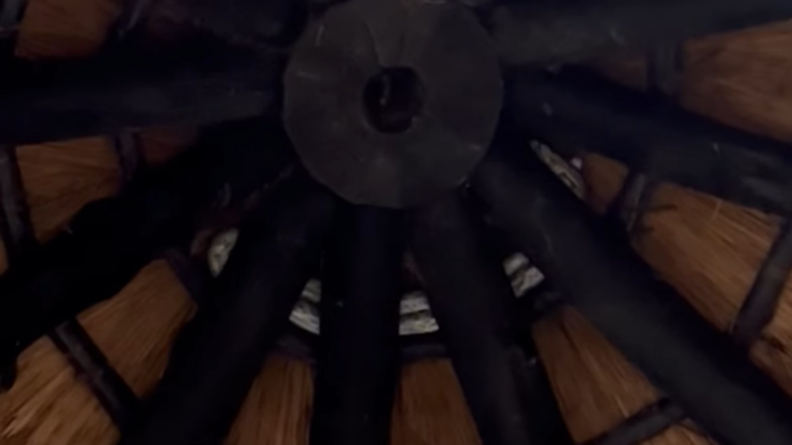 A couple felt “water” leak from ceiling while spending the night at a cabin in Kruger National Park, then they found a python, photos show.