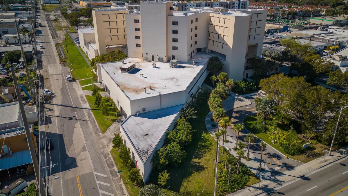  An aerial view of the newly renovated building that will served as home of the Miami Center for Mental Health and Recovery.