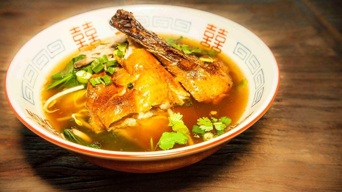 Duck soup at Ohho Noodles Market