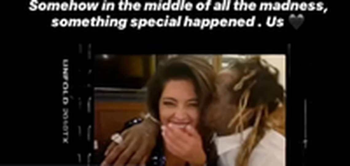 Denise Bidot and Lil Wayne