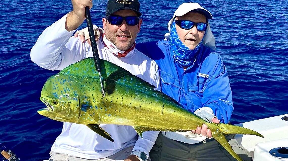 Major change for dolphin fishing: August and September are now the hot months