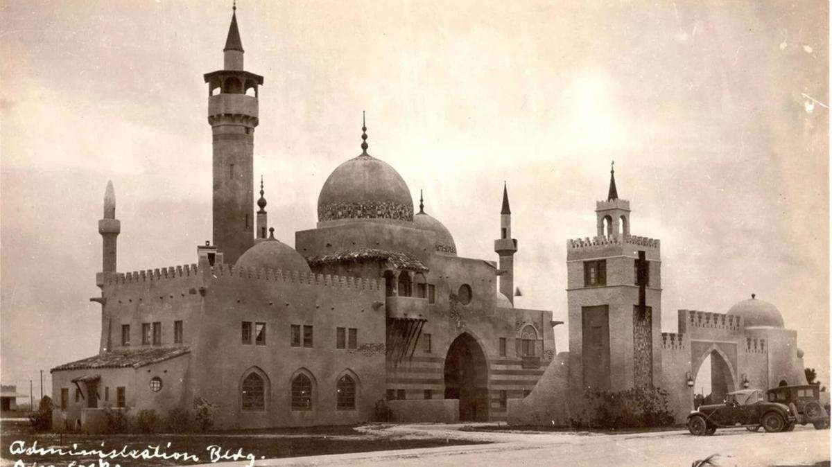 The Opa-locka Company Administration Building in approximately 1926.