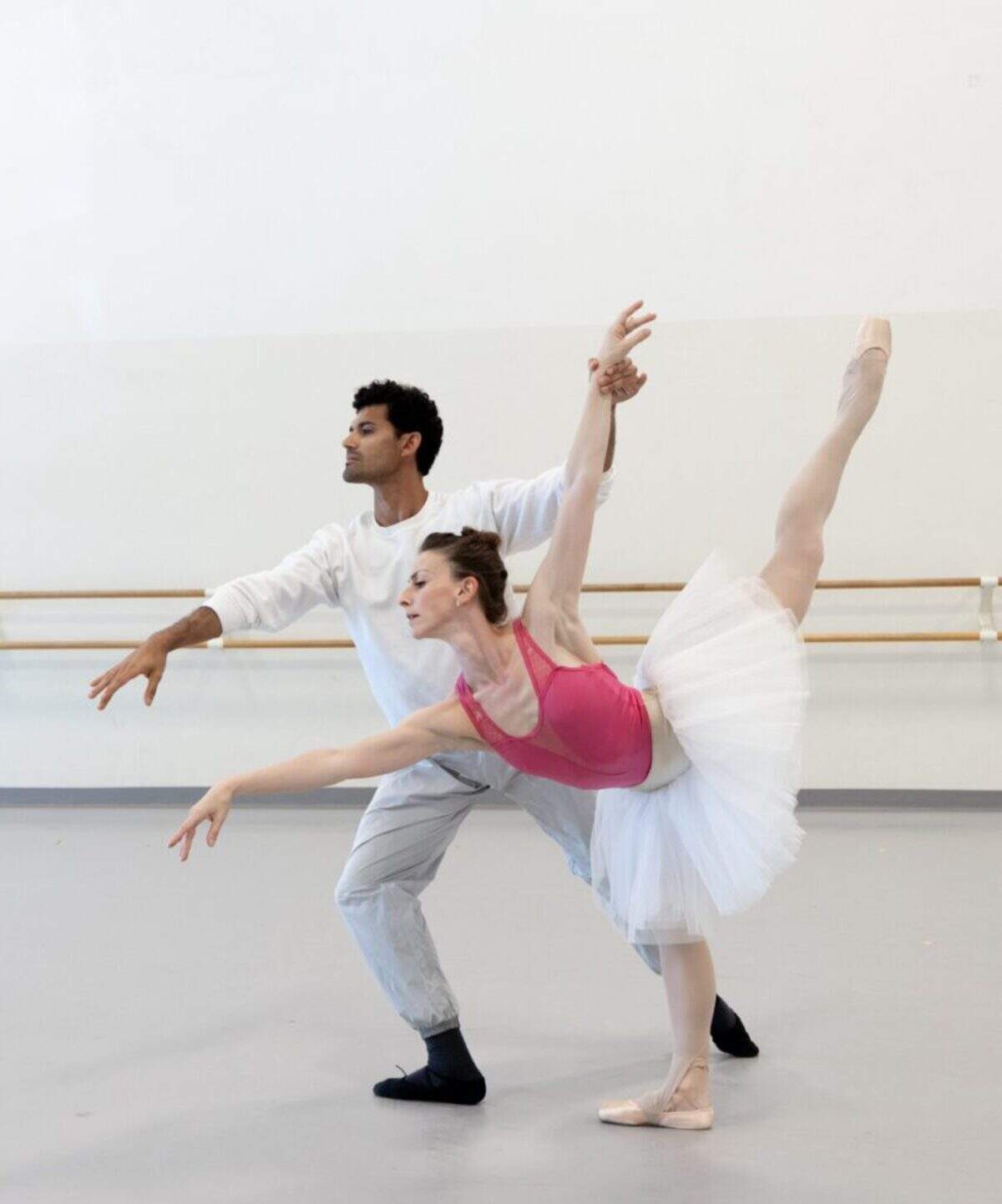 Renan Cerdeiro and Samantha Hope Galler were paired in the 2002 production of Miami City Ballet’s “Swan Lake,” so this will be their second go-round working with choreographer Alexei Ratmansky.