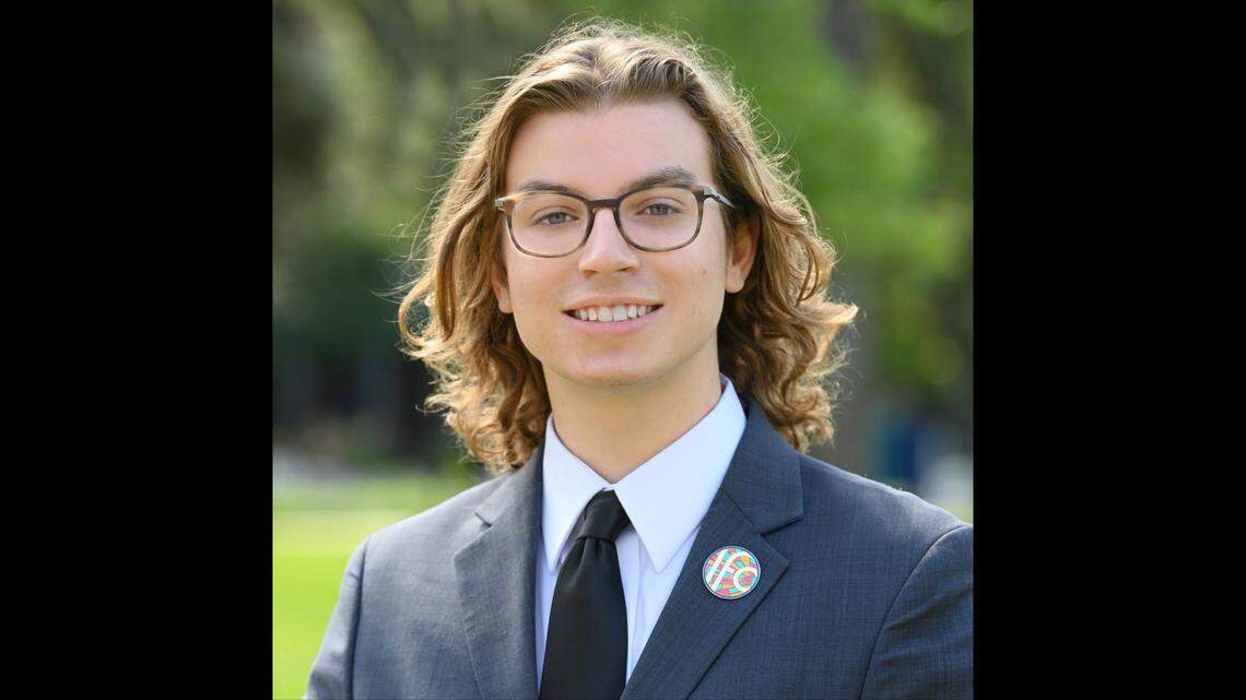 Nathaniel Rodefer is the student body president at the University of North Florida.