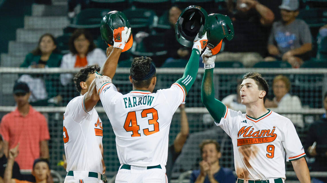 Comeback Canes: UM baseball team has had a knack for rallying to win games this season