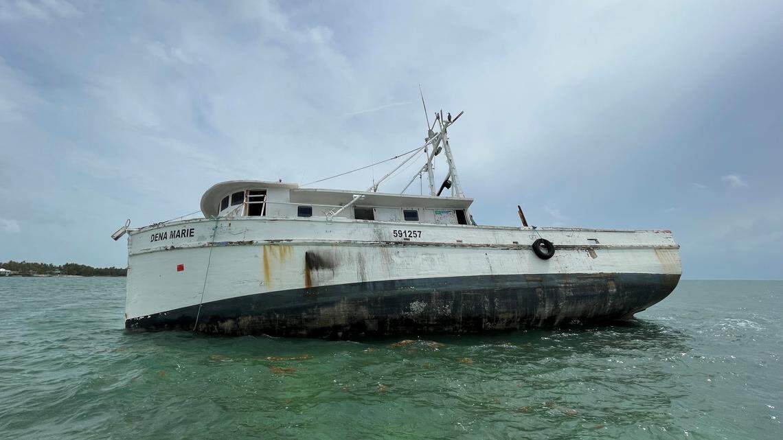 Record number of derelict boats pulled from Florida Keys — even yellow submarine