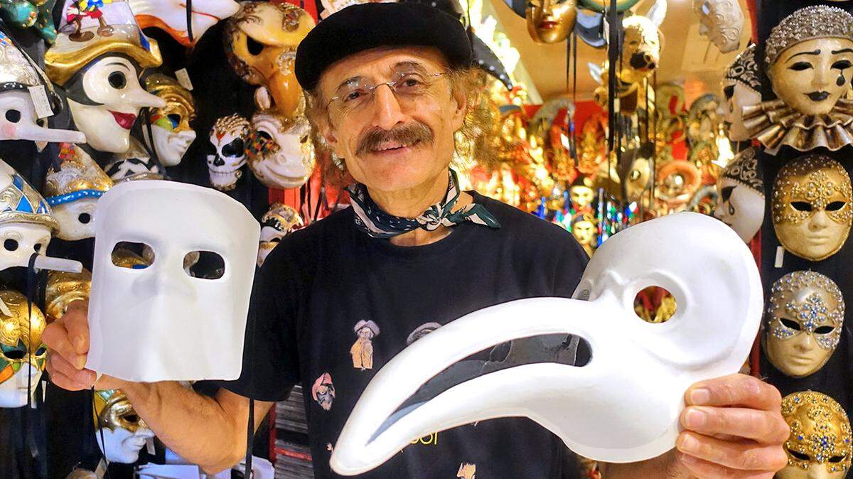 Venice’s mask-making artisans help to keep the city’s cultural history alive.