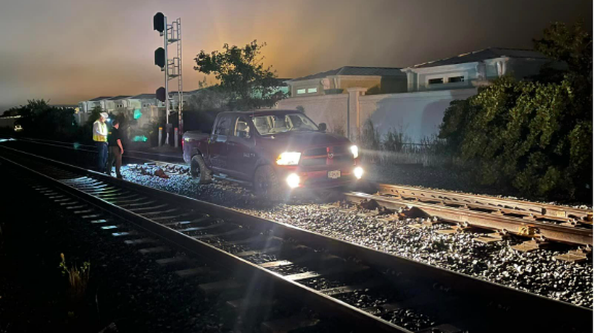 A man with three prior convictions for driving under the influence is facing a fourth charge, after Martin County deputies found him driving on railroad tracks, Florida investigators say.