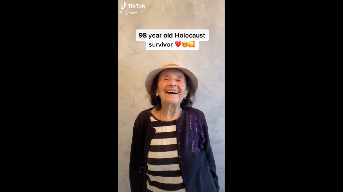 Lily Ebert’s videos sharing truths about the Holocaust have garnered her millions of likes on TikTok.