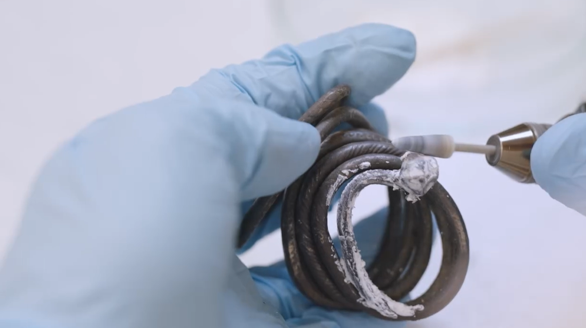 The ring followed a style more commonly seen in Russia or Ukraine, showing the vast range of the Viking world, historians said.