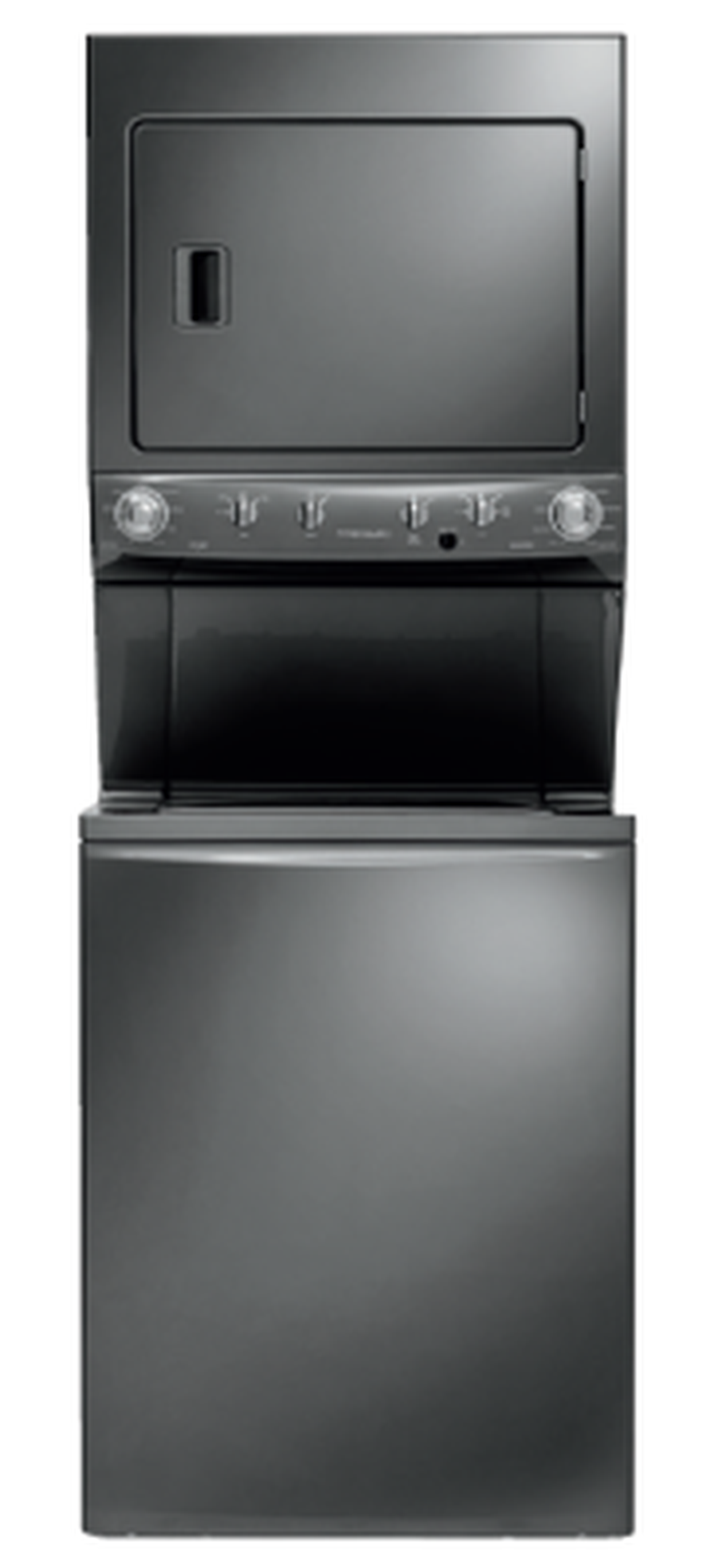 Frigidaire Gas Laundry Center in “Titanium” color