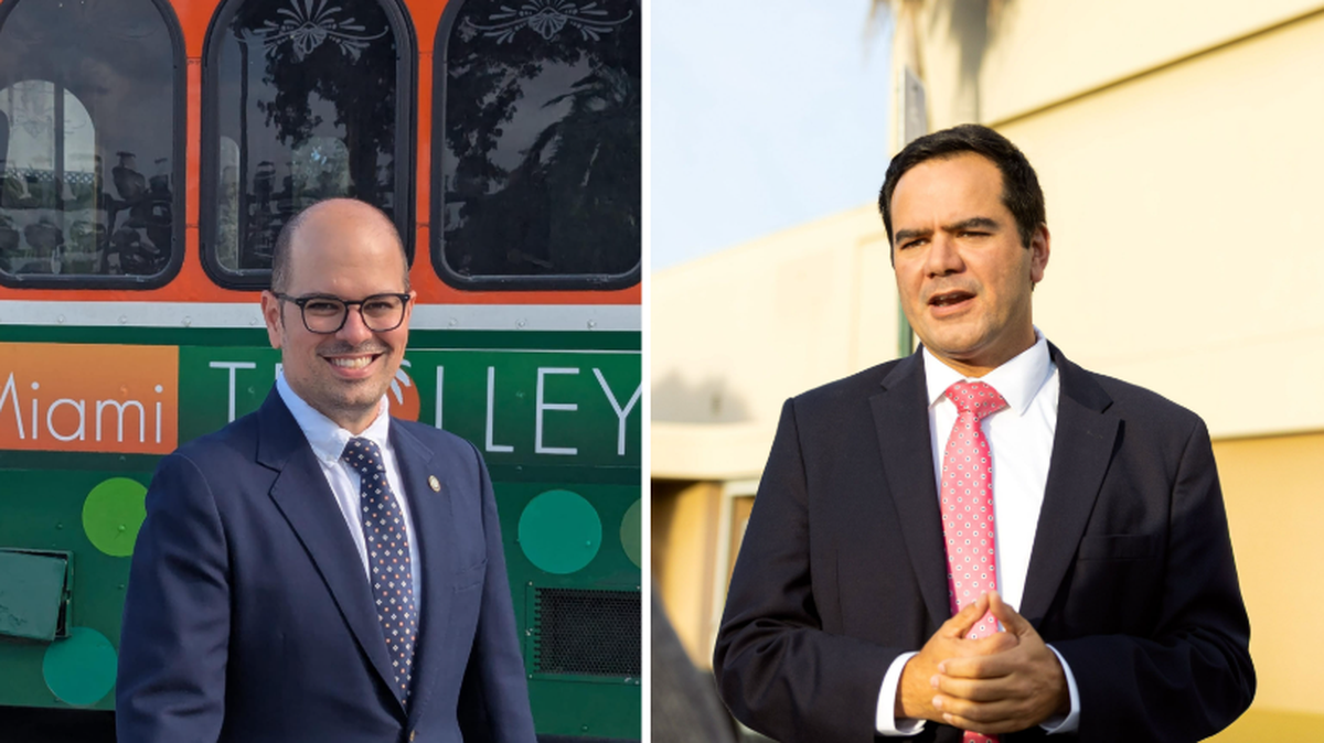 Jose Regalado, left, and Ralph Rosado, right, will compete in the June 3 special election for Miami’s District 4.