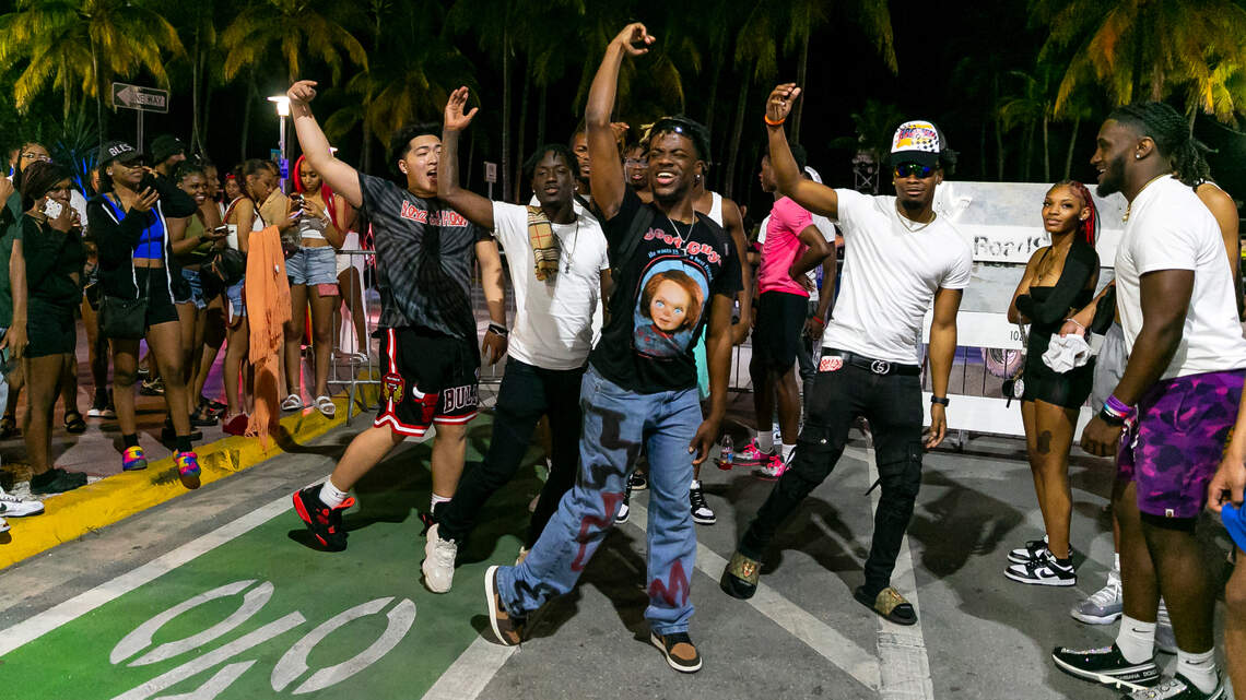 From sunset to curfew: Photos from second night of spring break ‘emergency’ in South Beach