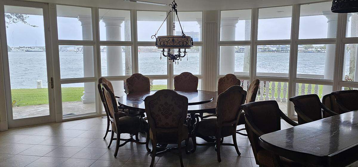 These furnishings are among hundreds of items up for auction at La Maison Blanche at 1818 SE 10th St. in Fort Lauderdale.