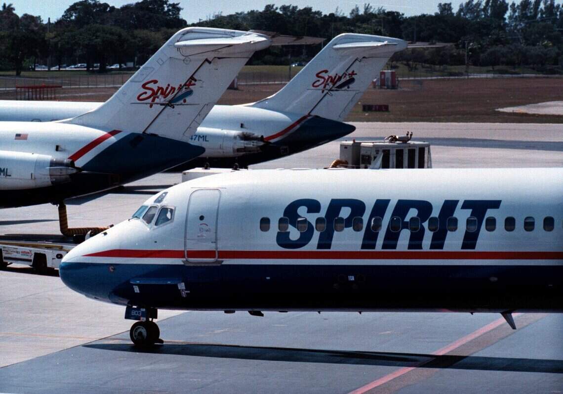 How Spirit Airlines changed colors over the years | Miami Herald