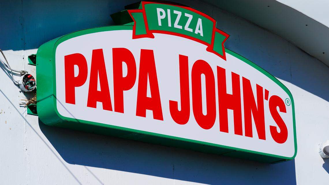 A Papa John’s employee stabbed a customer in self-defense after the customer started a fight about missing pizza toppings, Maryland cops say. (AP Photo/Matt Rourke)