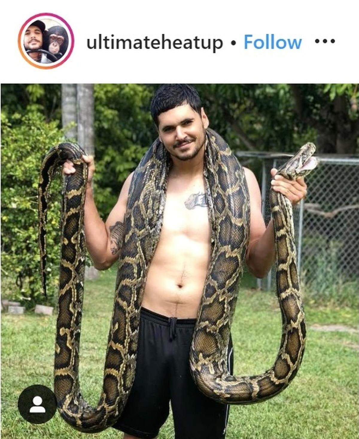 Jason Leon, a python hunter and big-cat cat handler, was allegedly attacked by his former friend, Michael “The Real Tarzann” Holston. Both are social-media personalities.
