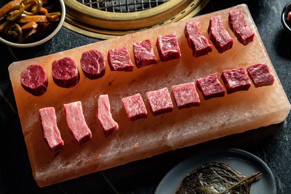 COTE Miami’s meaty menu includes a 10-course Steak Omakase option.