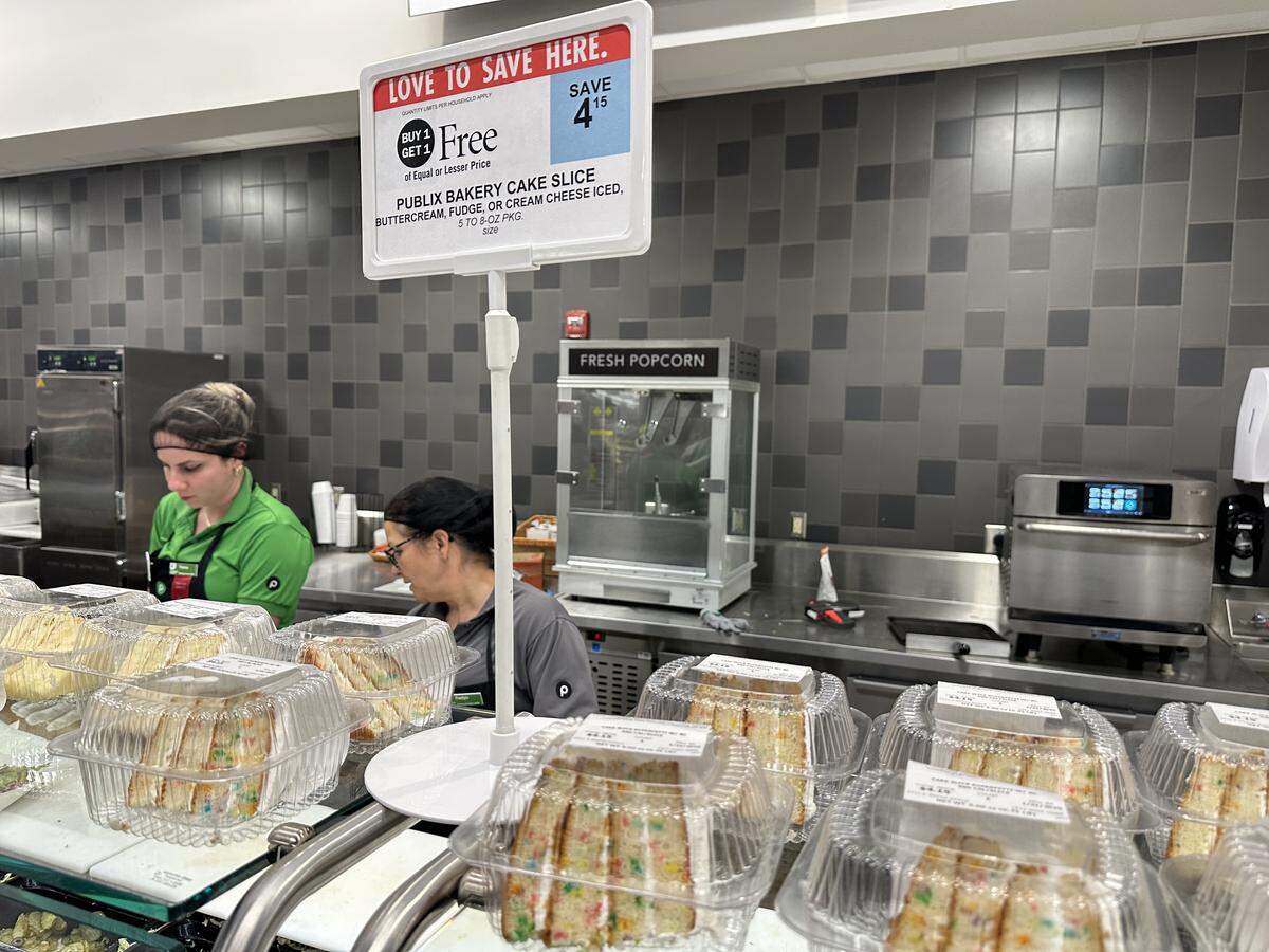We love to see that BOGO sign at our local Publix supermarkets. Here’s one at the new Key Largo Publix at Tradewinds on Jan. 19, 2025.