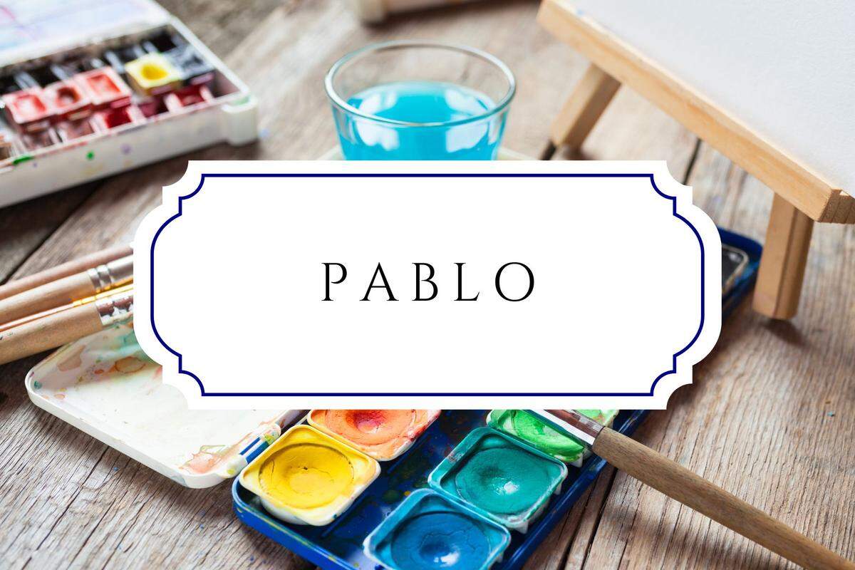 names related to art and creativity pablo
