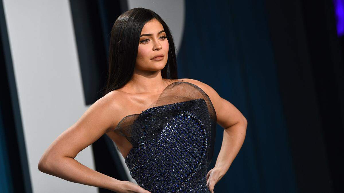 Kylie Jenner arrives at the Vanity Fair Oscar Party on Sunday, Feb. 9, 2020, in Beverly Hills, Calif. (Photo by Evan Agostini/Invision/AP)