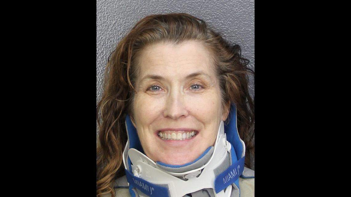A photo of Shannon Gallagher, a former Surfside commission candidate who is facing charges of first-degree murder with a firearm.