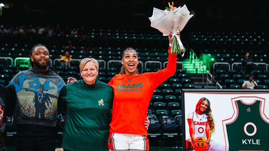 Ra Shaya Kyle posts 36 on Senior Night as the Miami Hurricanes rout Pitt