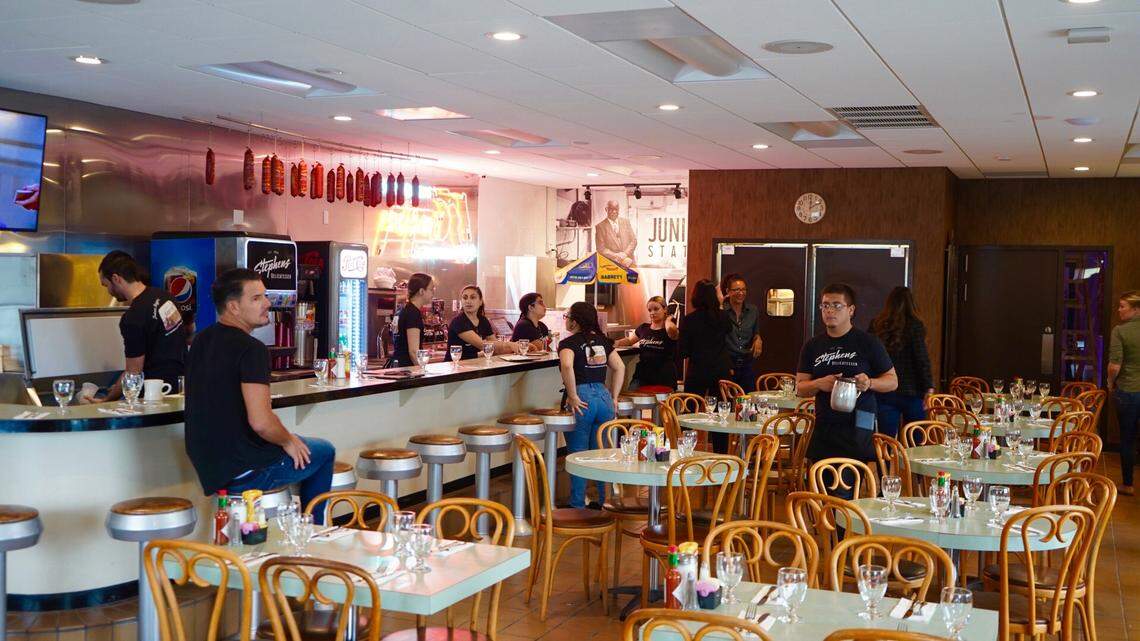 Restaurateur Matt Kuscher remodeled Stephen’s Delicatessen to make it look period correct.
