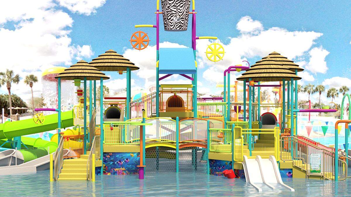 Lion Country Safari will have a grand opening and ribbon cutting ceremony July 31, 2019, for a new 10,000 square-feet water attraction.