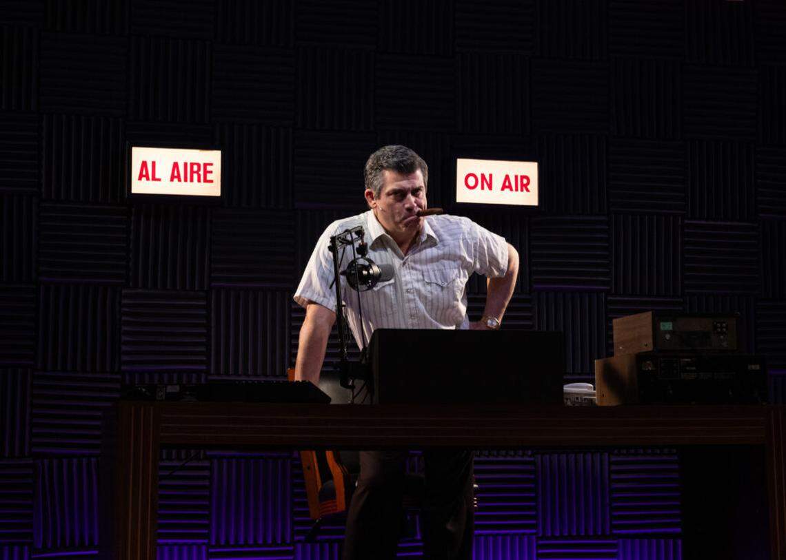 René Granado in a scene from Miami New Drama’s world premiere of “English Only.”