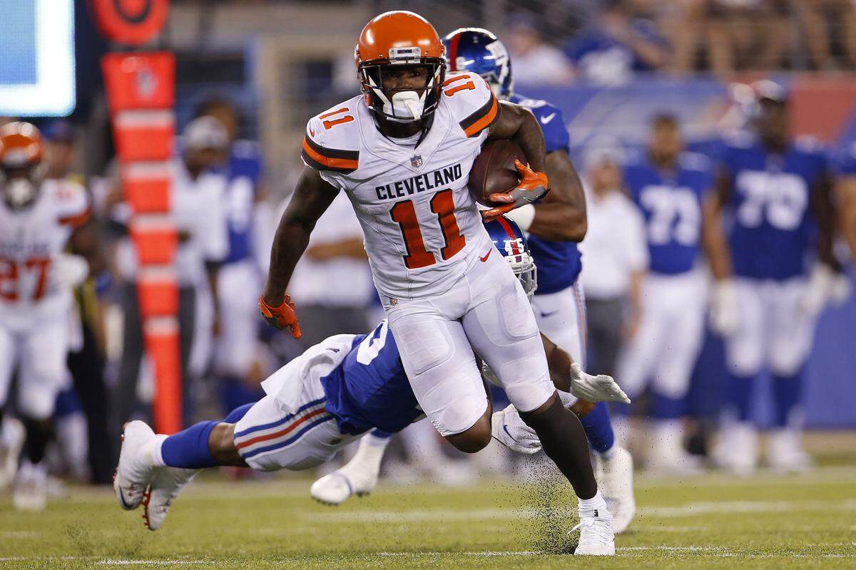 If Antonio Callaway can avoid getting into off-field trouble, he has the chance to make an early impact for the Cleveland Browns.