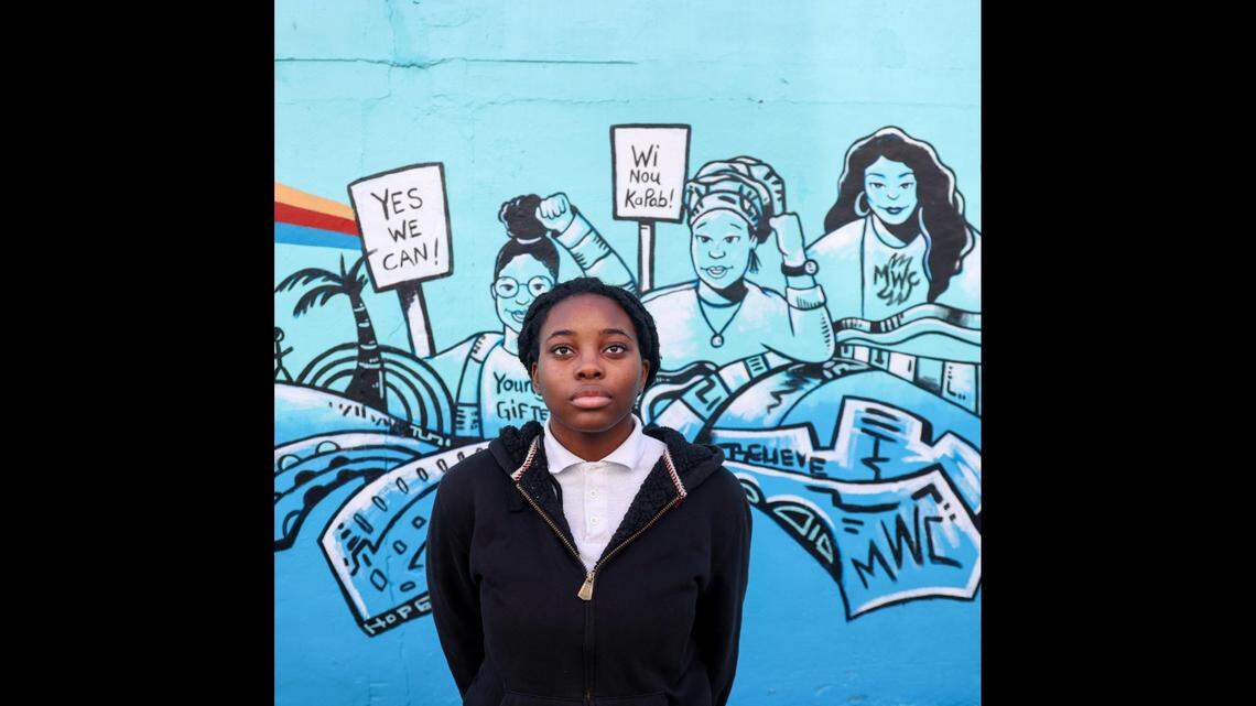 On Thursday, February 9, 2023, Northwestern student Ebony Felton finds her Black space at Power U, an organization that develops the leadership of Black and Brown youths in South Florida located in Miami, Florida.