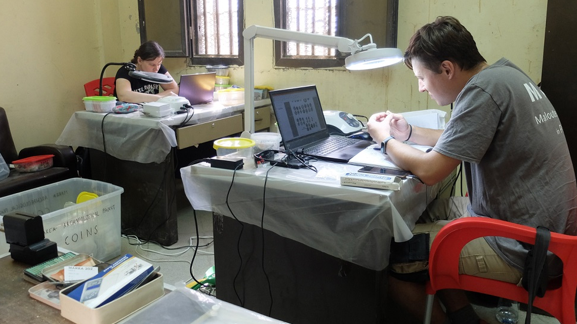 Experts examined a collection of tiny, ancient coins discovered in Egypt, according to the University of Warsaw.