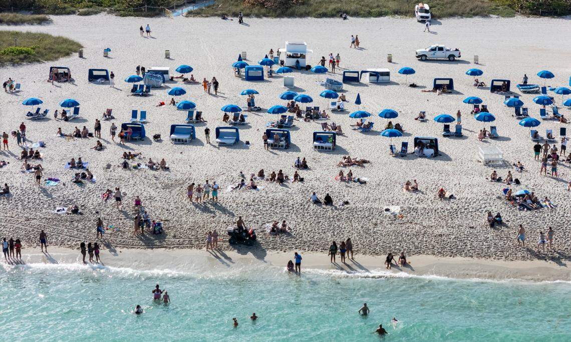 See photos from South Beach on the first Friday of Spring Break 2025 ...