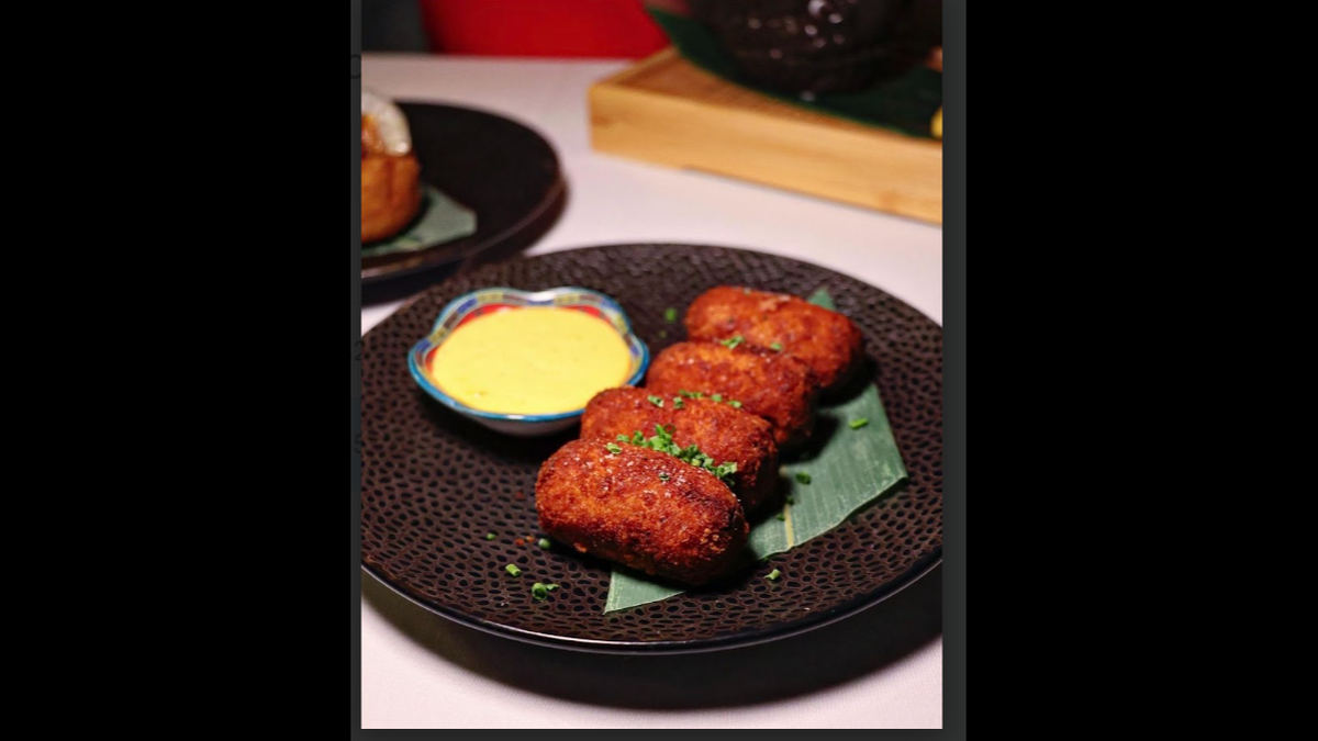 Croqueta flight at Calle Dragones, @ieatz305